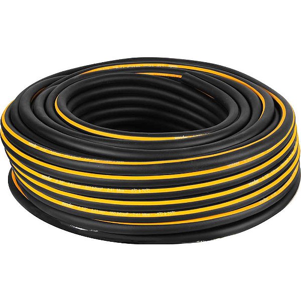 Mangueira para óleo e graxa 3/8" - 9,53mm PT 350 lbf/pol² PVC rolo com 50 metros VONDER