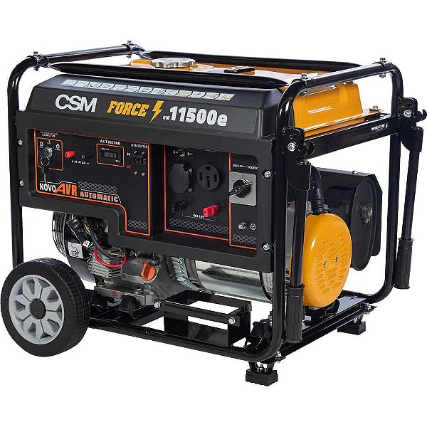 Gerador a gasolina 10.000W 127V/220V GM 11500E CSM