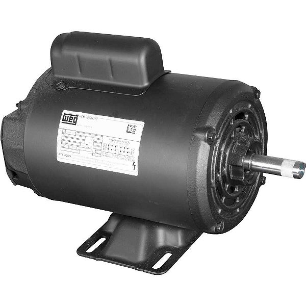 Motor elétrico aberto 0,50 cv 4 polos carcaça E56 monofásico 110 V~- 127V/220V - 254V 15428627 WEG