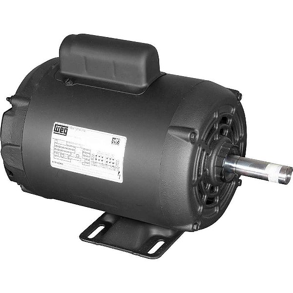 Motor elétrico aberto 1,00 cv 4 polos carcaça D56 monofásico 127V/220V 10791314 WEG