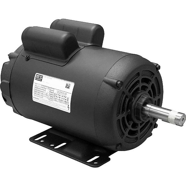 Motor elétrico aberto 1,50 cv 4 polos carcaça F56H monofásico 127V/220V 10019826 WEG