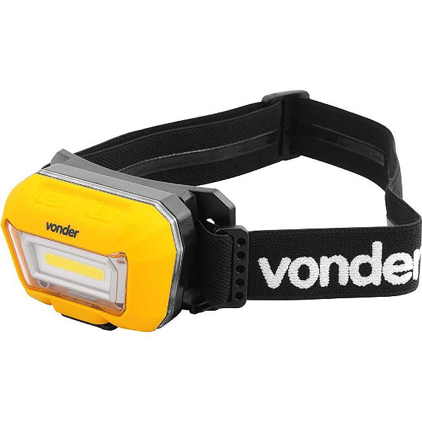 Lanterna de LED para cabeça recarregável LED COB LCV 300 VONDER