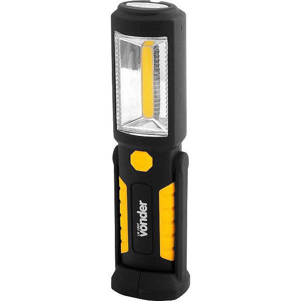 Lanterna recarregável de inspeção 2W COB + 3 LEDs LR 180I VONDER