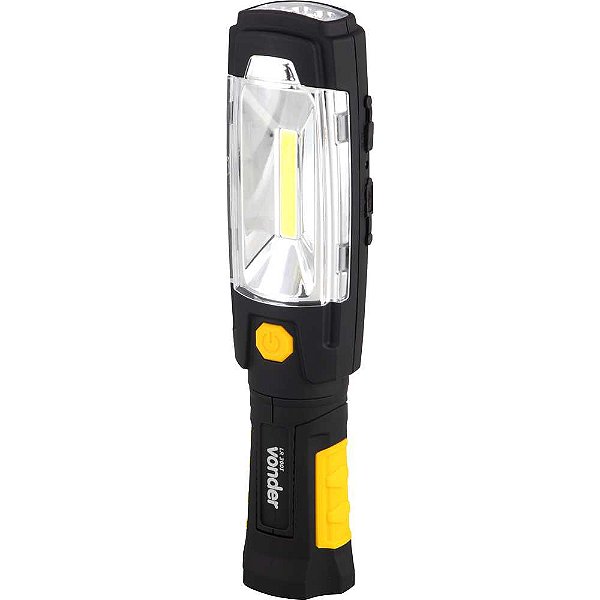 Lanterna recarregável de inspeção 3W COB + 6 LEDs LR 300I VONDER