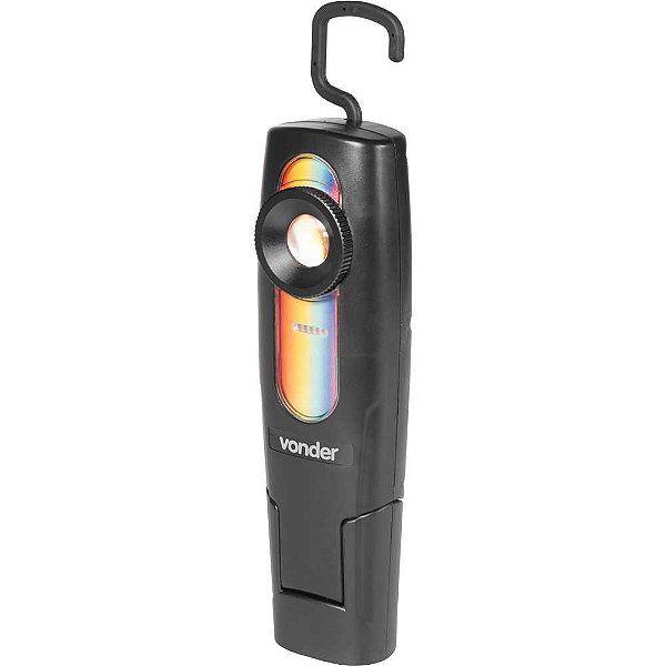Lanterna recarregável de inspeção 6W LED CRI 96 bivolt VONDER