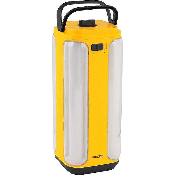 Lanterna recarregável para acampamento bateria de lítio LED SMD VONDER