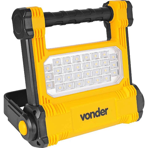 Refletor recarregável LED SMD 10W RRV 010 VONDER