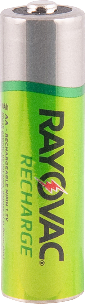 Pilha recarregável pequena (AA) 1,2V 2 peças 55802 RAYOVAC