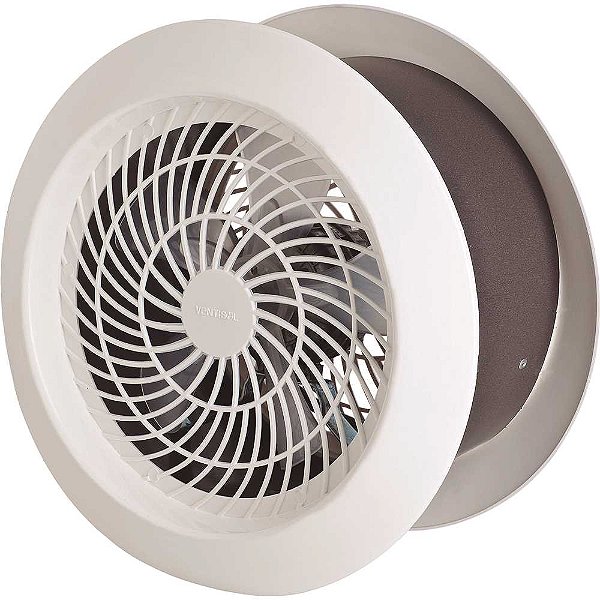 Exaustor axial 25cm 60W branco residencial 127V monofásico 434 VENTISOL