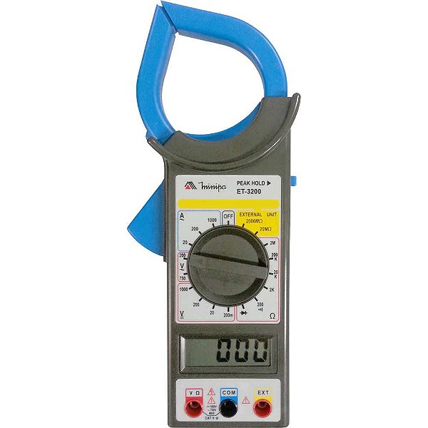 Alicate amperímetro digital ET-3200 MINIPA
