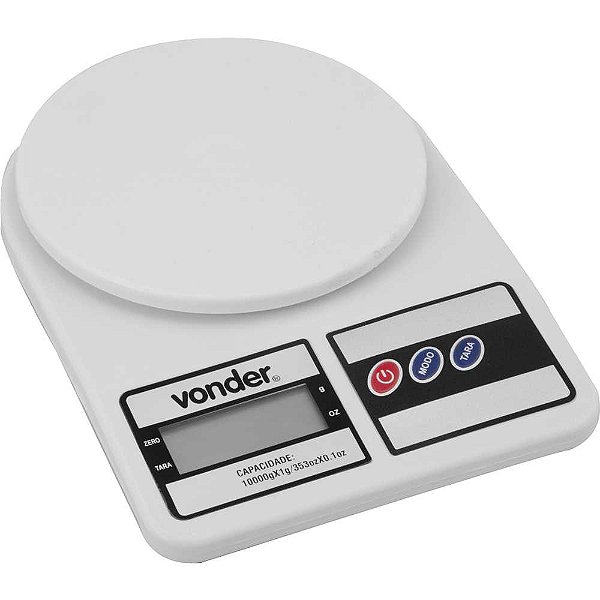Balança digital de precisão 10kg VONDER
