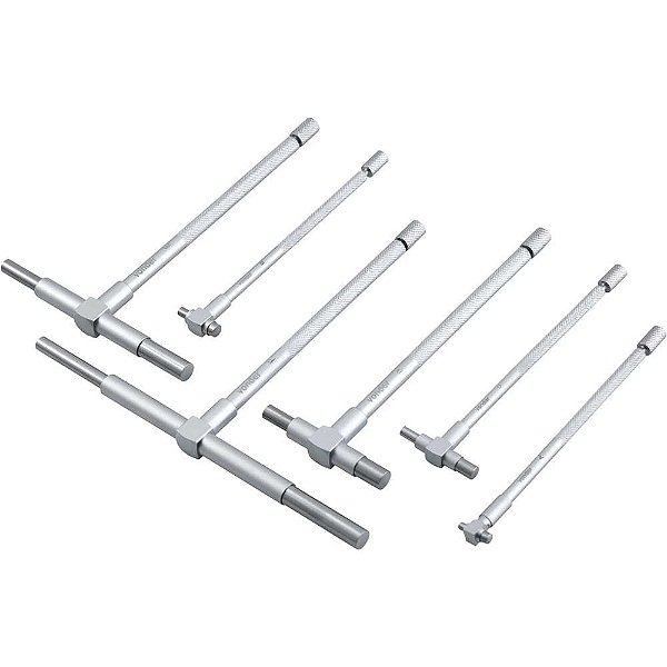 Calibrador telescópico 8mm a 150mm jogo com 6 peças VONDER