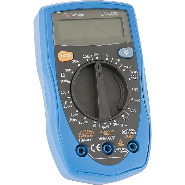 Multímetro digital ET-1400 MINIPA