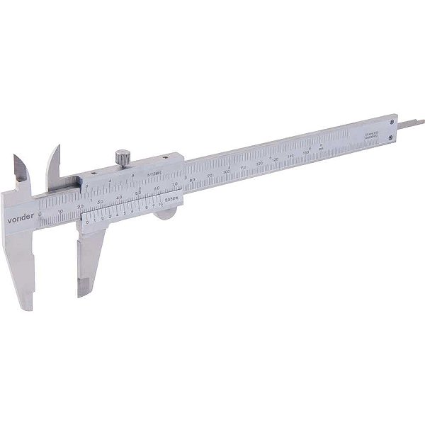 Paquímetro universal analógico 150mm 0,05mm PA 155 VONDER