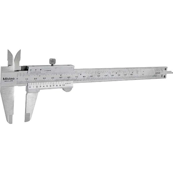 Paquímetro universal analógico 150 mm/6"- 0,05 mm/1/128" 530-104 MITUTOYO