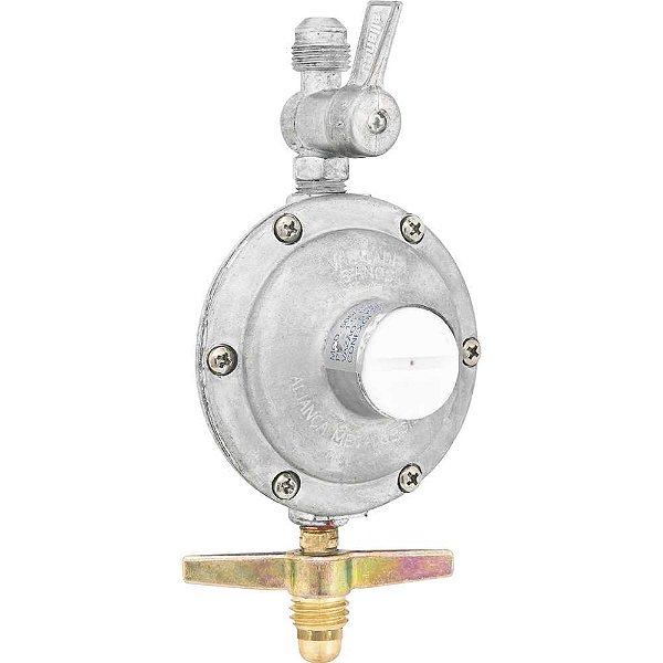 Regulador de gás parafusado sem manômetro sem mangueira 506/18BT ALIANÇA