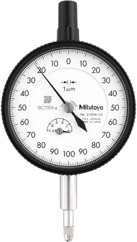 Relógio comparador analógico 1mm 2109A.10 MITUTOYO