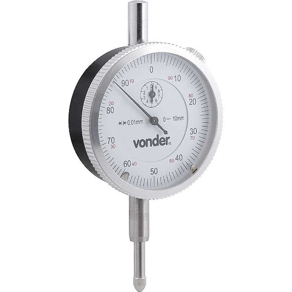 Relógio comparador analógico 10mm RC 010 VONDER