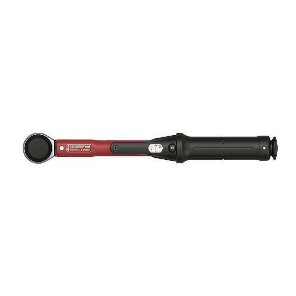 Torquímetro de estalo encaixe de 1/4" 5 N.m - 25 N.m 3369943 GEDORE RED