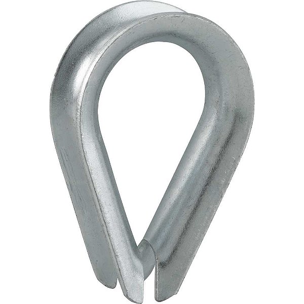 Anilha/sapatilho para cabo de aço 12,7mm - 1/2" NOVE54
