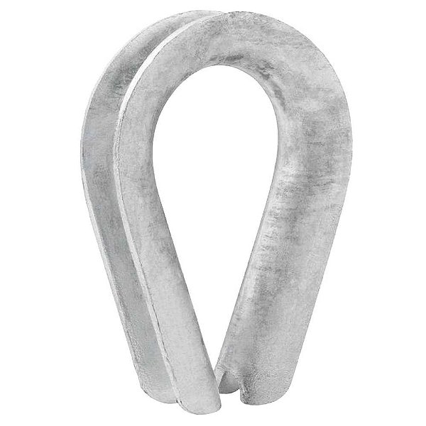 Anilha/sapatilho para cabo de aço 15,90mm - 5/8" VONDER