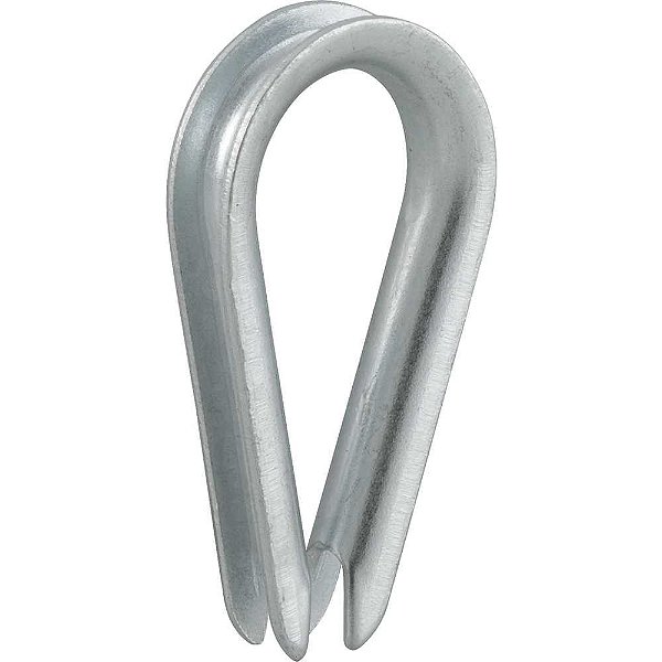 Anilha/sapatilho para cabo de aço 4,76mm - 3/16" NOVE54