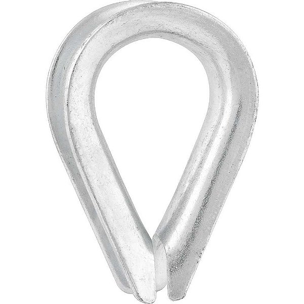 Anilha/sapatilho para cabo de aço 9,53mm - 3/8" VONDER