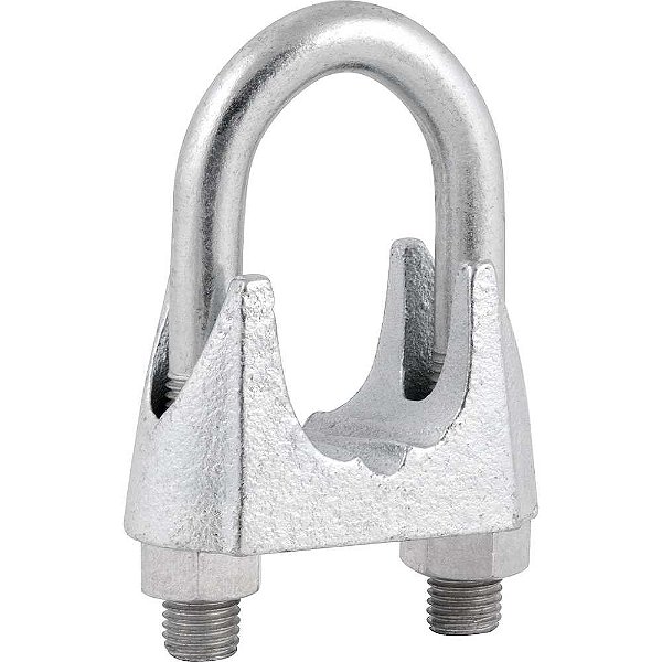 Clips para cabo de aço 1.1/2" - 38,10mm VONDER