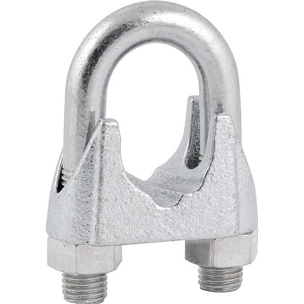 Clips para cabo de aço 1.1/8" - 28,60mm 50 peças VONDER