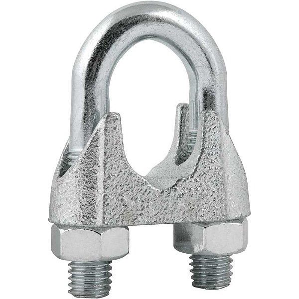 Clips para cabo de aço 3/4" - 19,10mm pacote com 1 peça VONDER