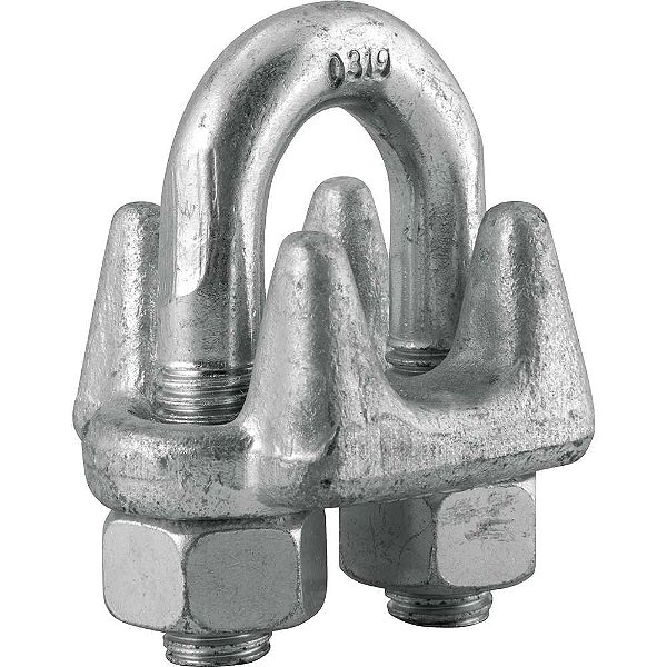 Clips para cabo de aço 3/4" - 19,10mm pesado VONDER PLUS