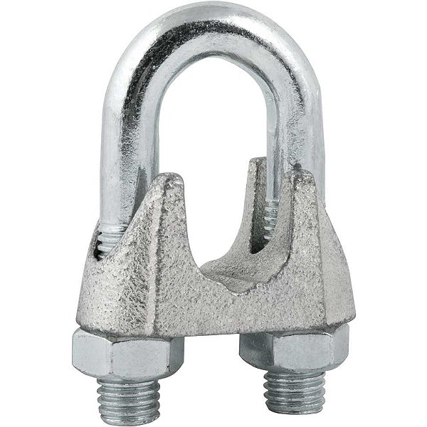 Clips para cabo de aço 7/8" - 22,20mm pacote com 1 peça VONDER