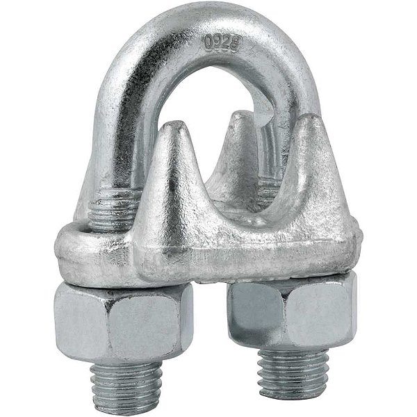 Clips para cabo de aço 7/8" - 22,20mm pesado encartelado VONDER PLUS