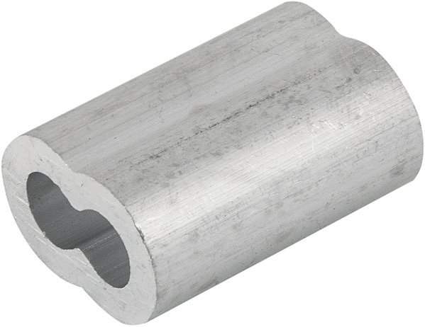 Prensa cabo para cabos de aço de 1/4" cartela com 10 peças VONDER