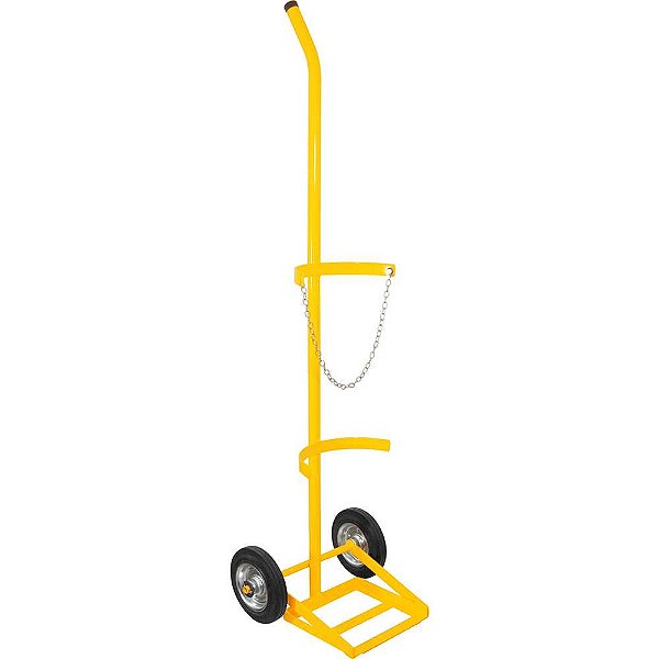 Carrinho para transporte de cilindro de oxigênio ou acetileno para 1 cilindrog VONDER