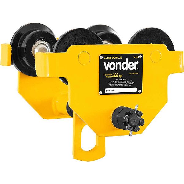 Trole manual 0,5 tonelada (0,5 tf) TM 050 VONDER