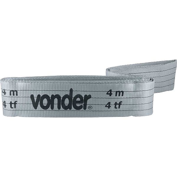 Cinta plana sem fim (tipo anel) para elevação de cargas 7:1 4,0m 4 tf VONDER