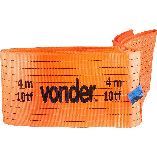Cinta plana sem fim (tipo anel) para elevação de cargas 7:1 4,0m 10 tf VONDER