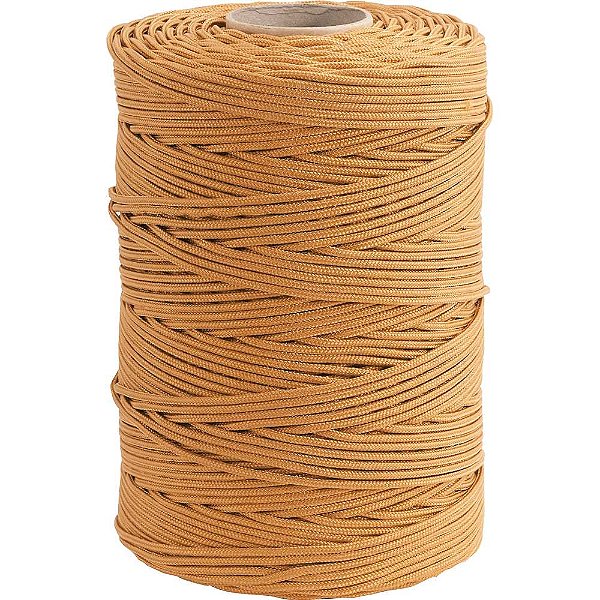 Corda caminhoneiro trançada 4mm x 405m ouro VONDER
