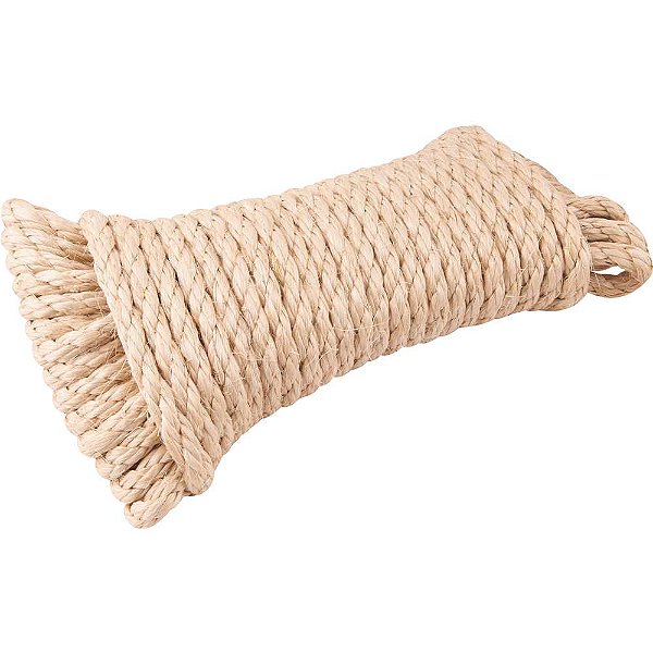 Corda de sisal 10mm x 15m 3 pernas VONDER