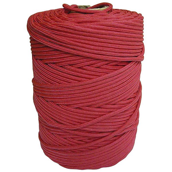 Corda multifilamento trançada 2,0mm x 408m vermelha VONDER