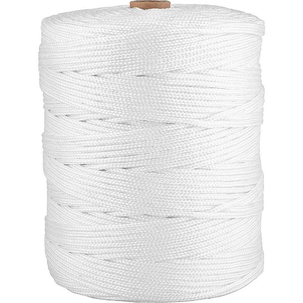Corda multifilamento trançada 5,0mm x 356m branca VONDER