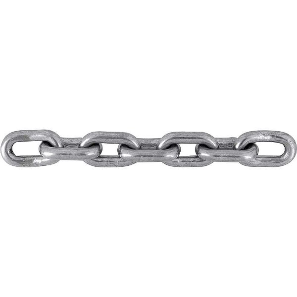 Corrente em aço inox 304 com elo curto 3mm x 100 metros VONDER
