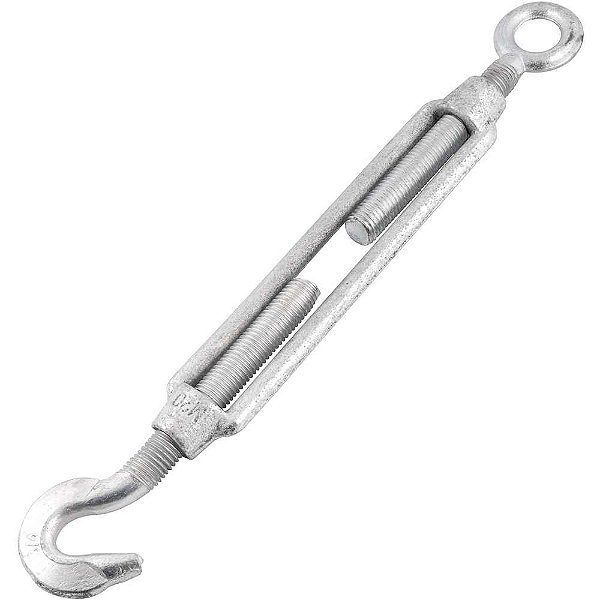Esticador gancho/olhal para cabo de aço 3/4" - 19,1mm embalagem com 30 peças NOVE54