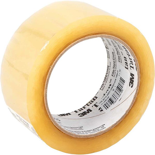 Fita adesiva 48mm x 100m transparente 301 HB004741201 3M - 72 unidades
