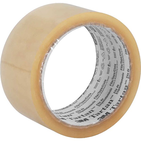 Fita adesiva 48mm x 50m transparente HB004723399 3M - 4 unidades