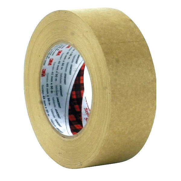 Fita adesiva papel liso 50mm x 50m 3557 3M
