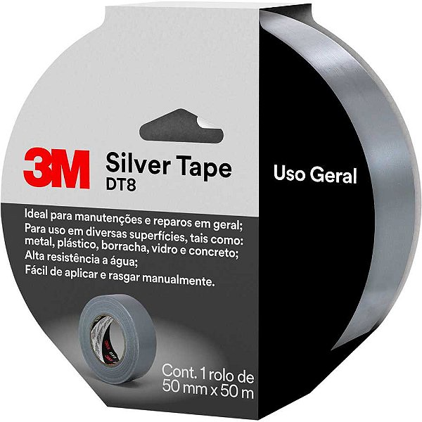 Fita silver tape 50mm x 50m DT8 HB004635460 3M