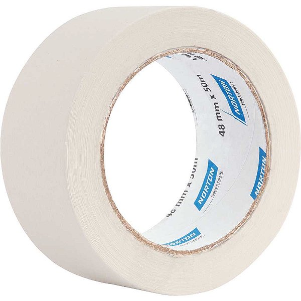 Fita crepe 48mm x 50m uso geral NORTON
