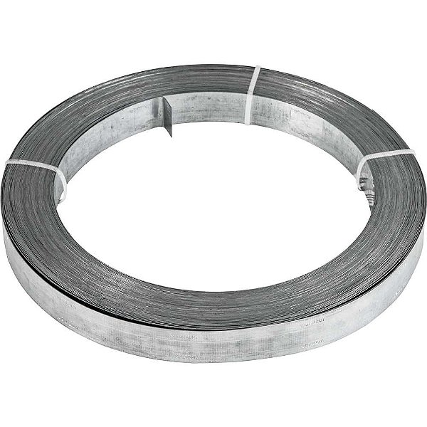 Fita de aço lisa 19mm x 0,4mm x 30m VONDER